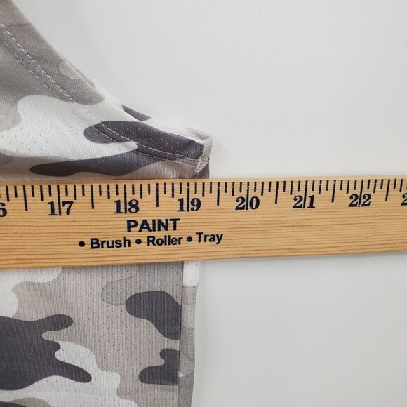 Gymshark Arrival Sleeveless Slim Fit T Shirt Top Men Size Small NWOT Tank Camo - Picture 3 of 10